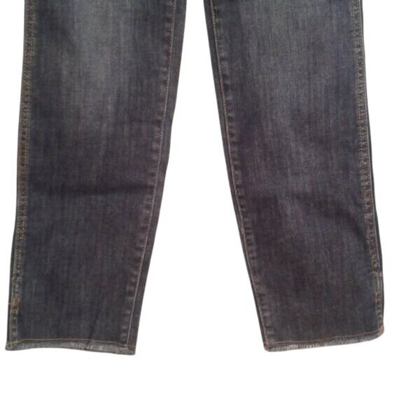 Old Navy Size 16 Jeans Boys Straight Leg Built-In Tough Raw Hem Distressed NEW - Picture 7 of 13